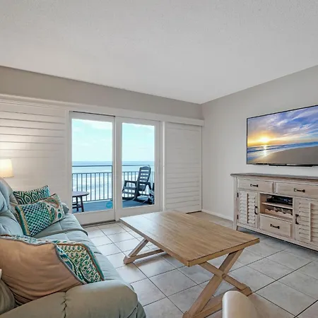 Direct Oceanfront Condo, No-Drive Beach, Great Beach View From Private Balcony